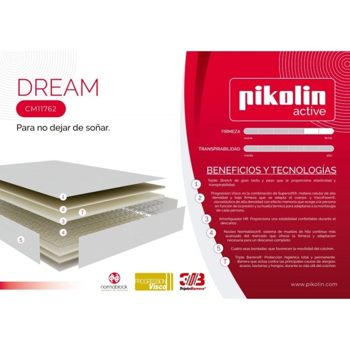 Colchón Morfeo Dream Pikolin