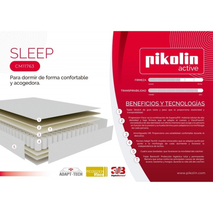 Colchón Sleep Pikolin