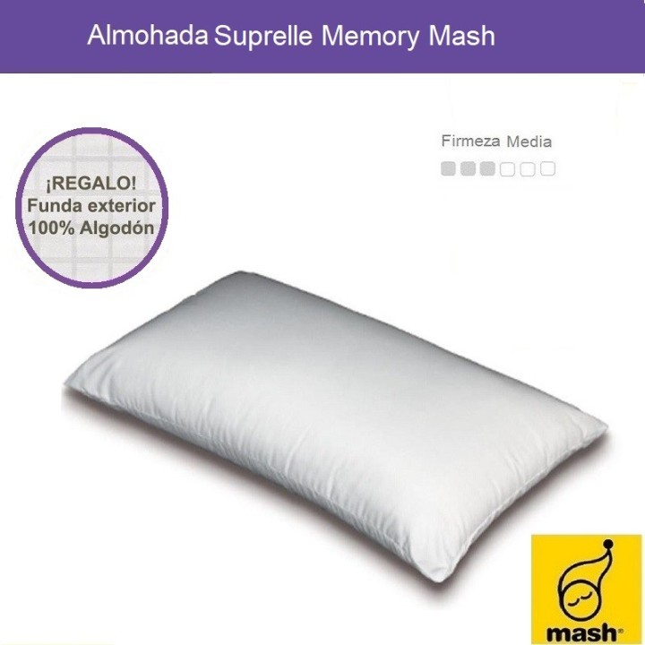 Almohada Suprelle Memory Mash