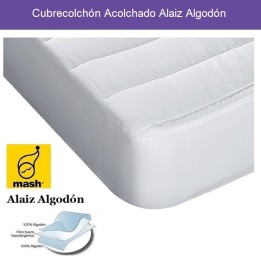 Cubrecolchón Acolchado Alaiz Algodón Mash