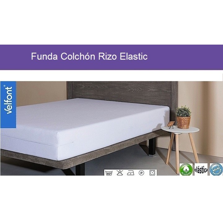 Funda Colchón Rizo Elastic Velfont
