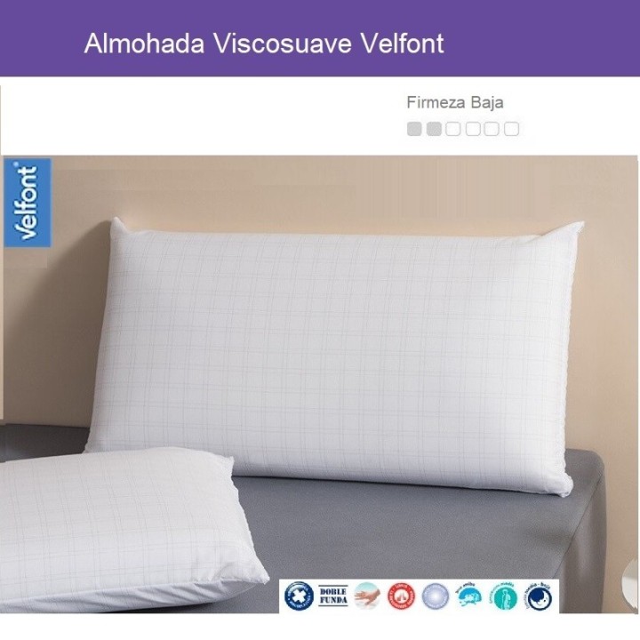Almohada Velfont® Viscosuave