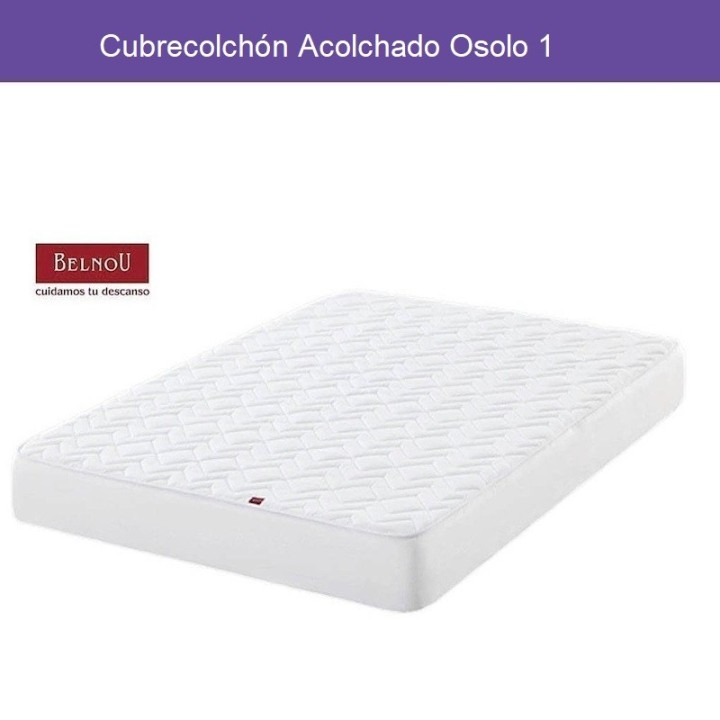 Cubrecolchón Acolchado Oslo 1 Belnou
