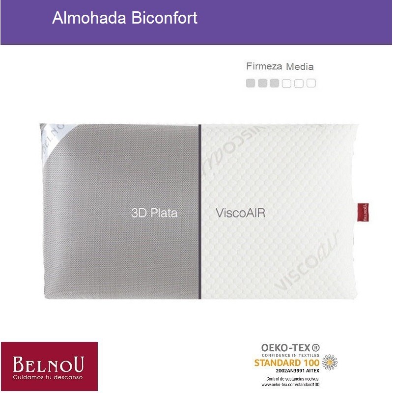Almohada Biconfort Belnou