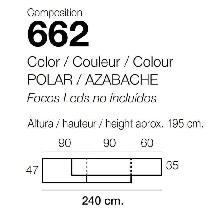 MUEBLE SALON MODERNO RAMIS NEO 662