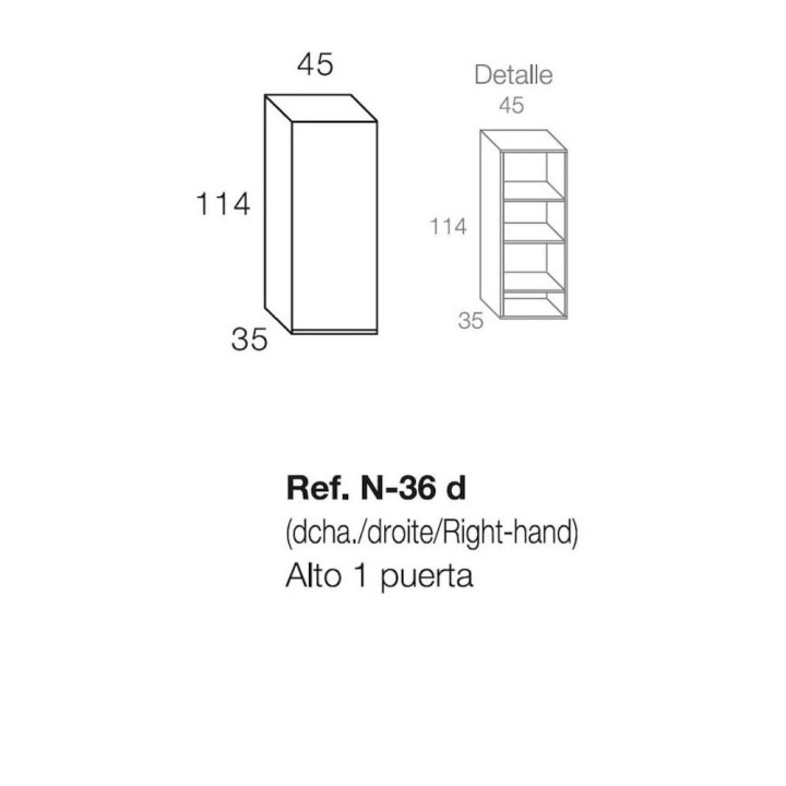 MUEBLE DE SALON MODERNO RAMIS NEO 651
