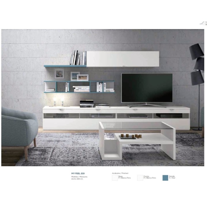 MUEBLE DE SALON MODERNO VAMASUR MY FEEL 219