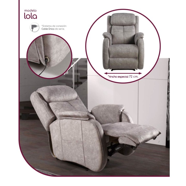 SILLON RELAX LOLA DE TRAPIDEL