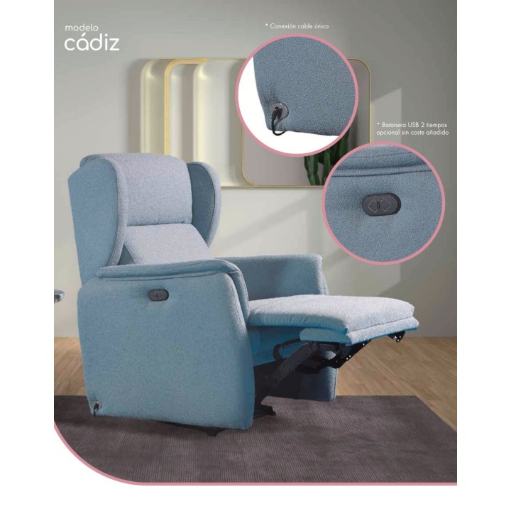 SILLON RELAX CADIZ DE TRAPIDEL