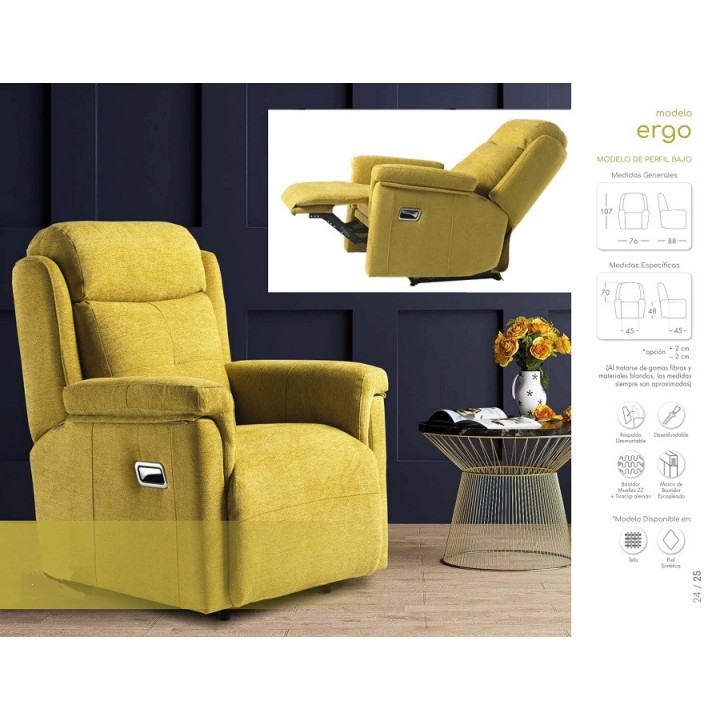 SILLON RELAX ERGO DE TRAPIDEL