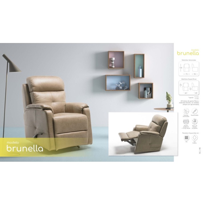 SILLON RELAX BRUNELLA DE TRAPIDEL