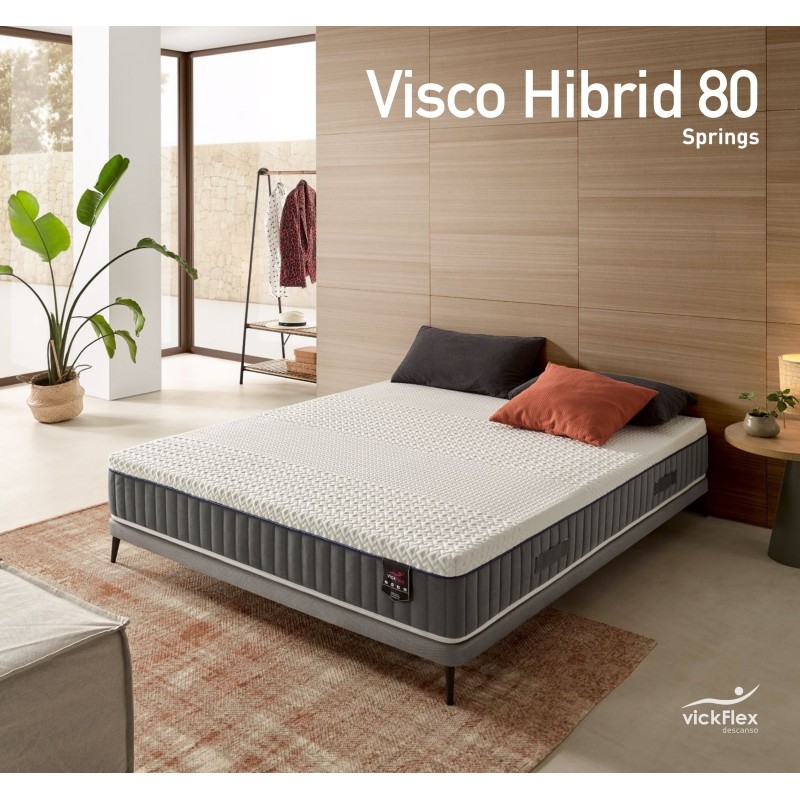 Colchon Visco Hibrid 80 de Vickflex Colchon Visco Hibrid 80 de Vickflex