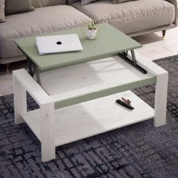 MESA CENTRO CONVERTIBLE COMEDOR H-201 DE HOGLADIH