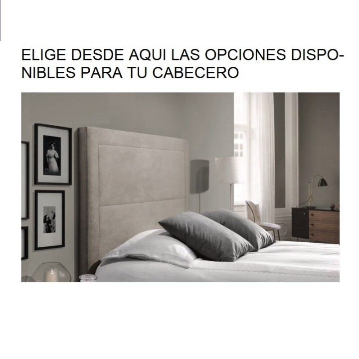 OPCIONES CABECEROS POLIGON ABOTONADOS