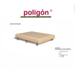 Base Diván Tapizado Poligón