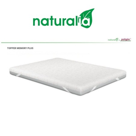 Topper Memory Plus Naturalia De 60
