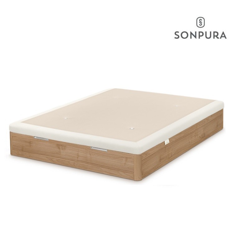 Canapé Abatible Sonpura Smart Tapa Perimetro CLER BEIGE + 3D ANTIDESLIZANTE BEIGE