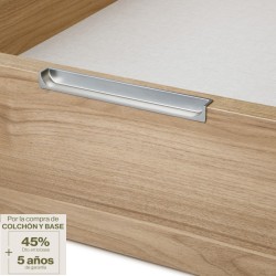 Canapé Abatible Sonpura Smart Tapa Perimetro CLER BEIGE + 3D ANTIDESLIZANTE BEIGE