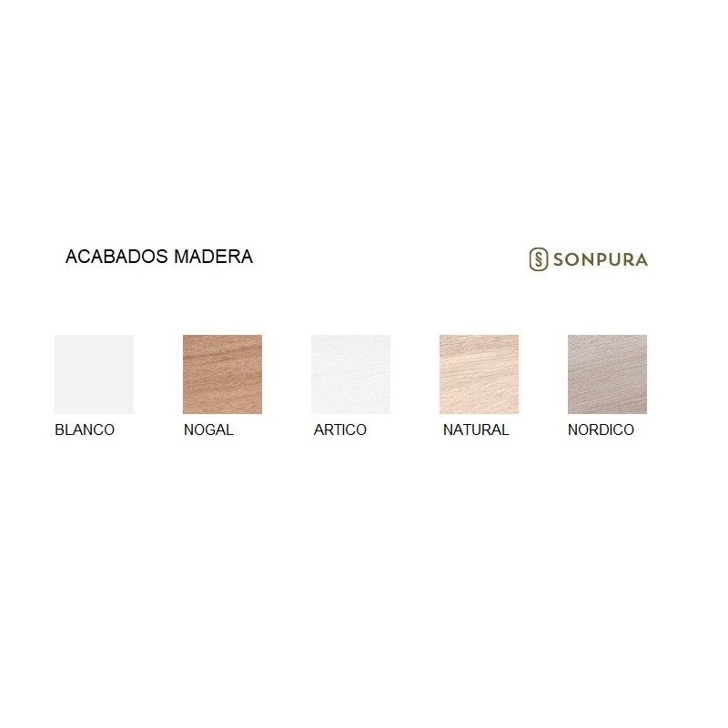 Colores y Opciones Canapé Sonpura