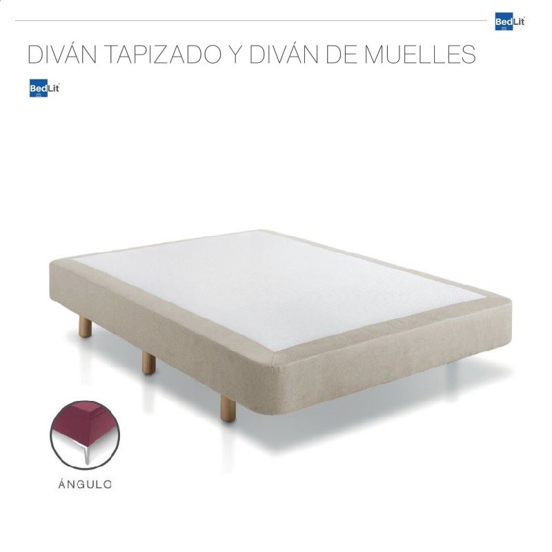Base Diván Tapizado Bedlit