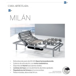Base Articulada Milán Bedlit