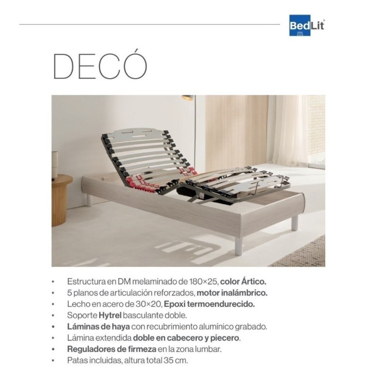 Cama Articulada Deco de Bedlit