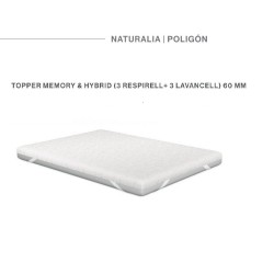 Topper Memory  & Hybrid 60 MM