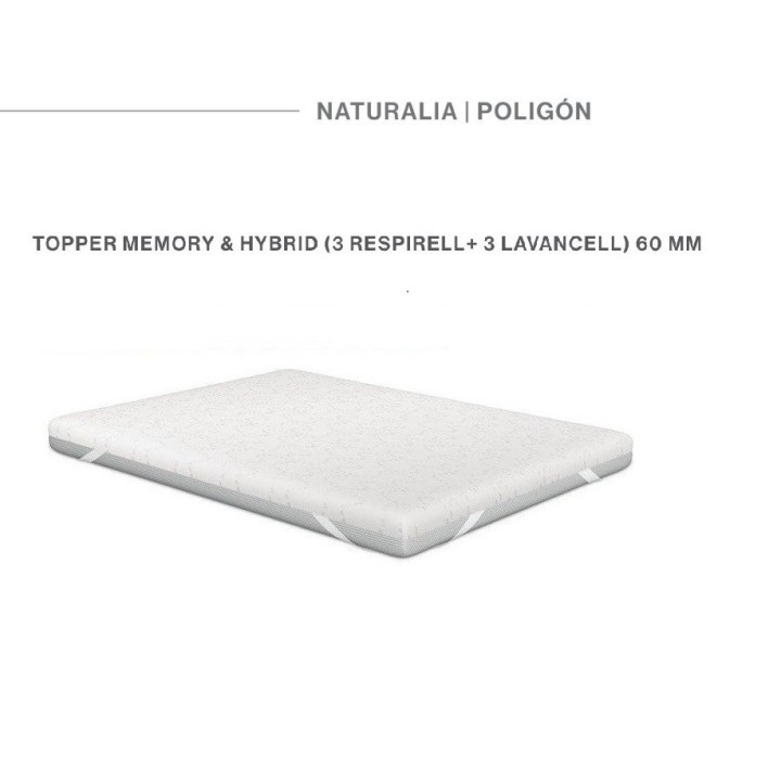 Topper Memory & Hybrid 60 MM