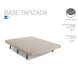 Base Tapizada Bedlit Promo en Jacard